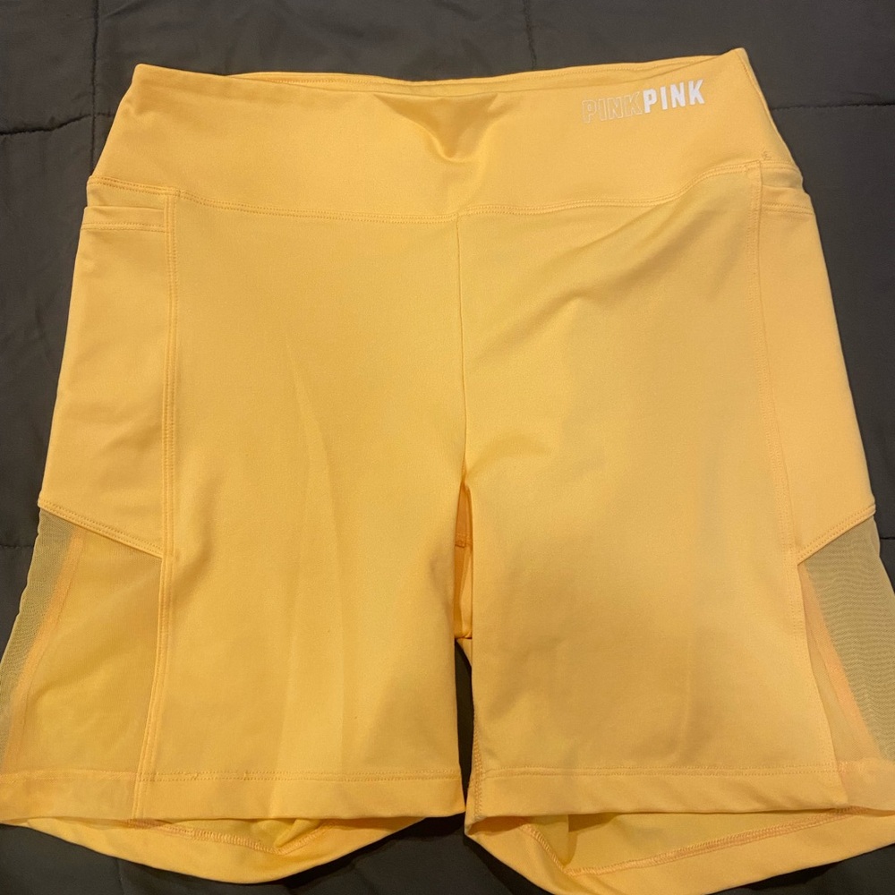 PINK Victoria's Secret Yellow Women's Shorts